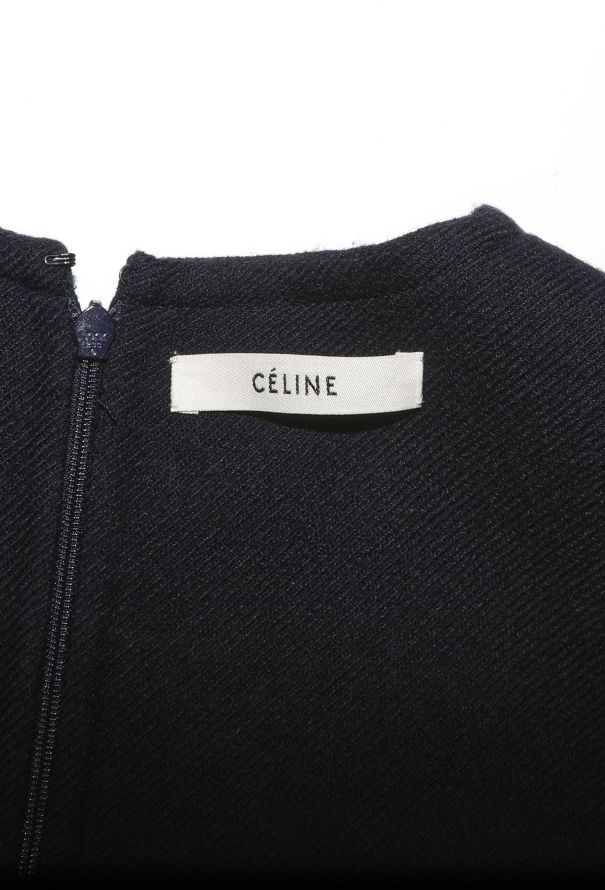 Céline Classic Twill A-Line Dress - 5