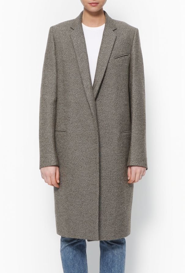 Céline Resort 2010 Wool Crombie Coat - 4