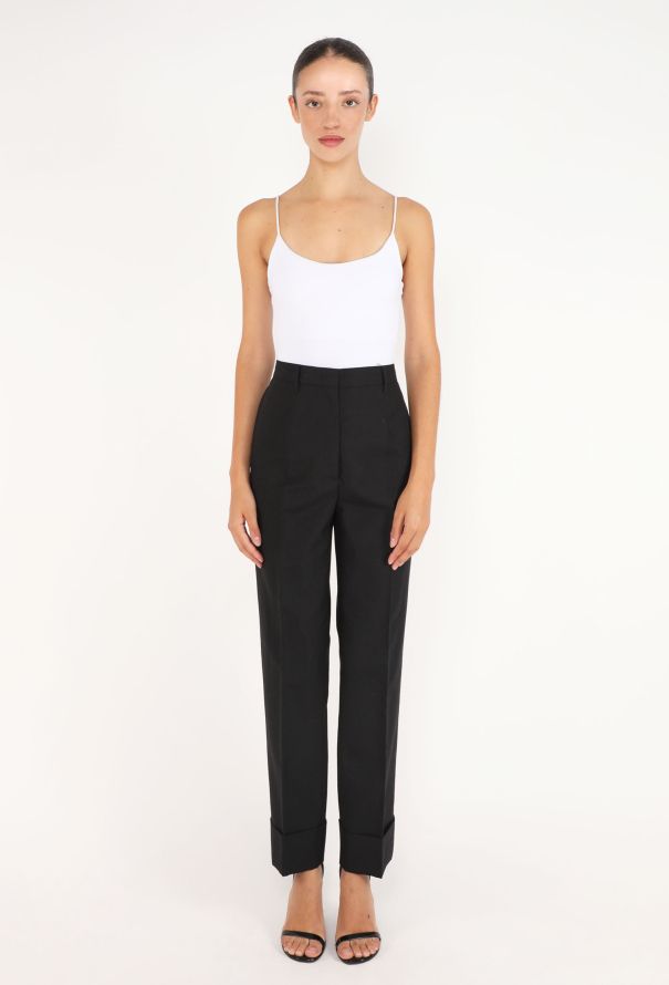 Prada Tapered Cuffed Trousers, 2020 - 1