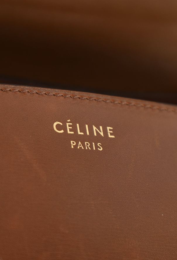 Céline Camel Classic Box Bag - 11