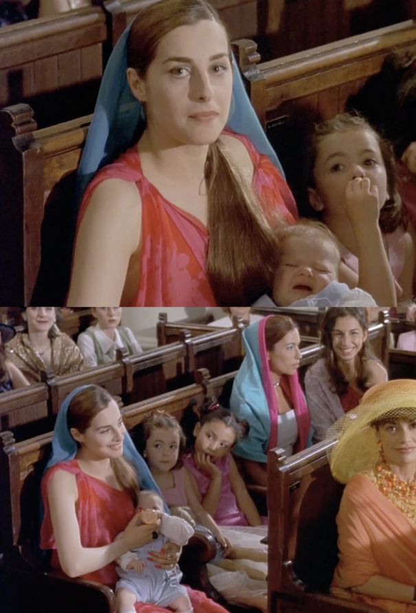 Saint Laurent STUNNING 1997 Elbaz Floral Chiffon Dress - 2