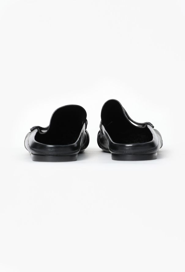 Saint Laurent Ruched Leather Penny Loafers, 2025 - 4