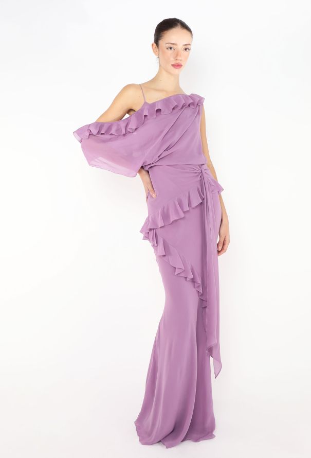 John Galliano STUNNING 2002 Bias Silk Flamenco Gown - 5