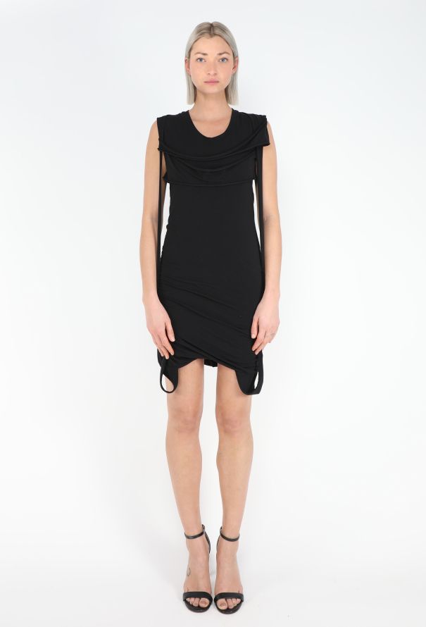Helmut Lang ICONIC S/S 2004 Distressed Tank Dress - 3