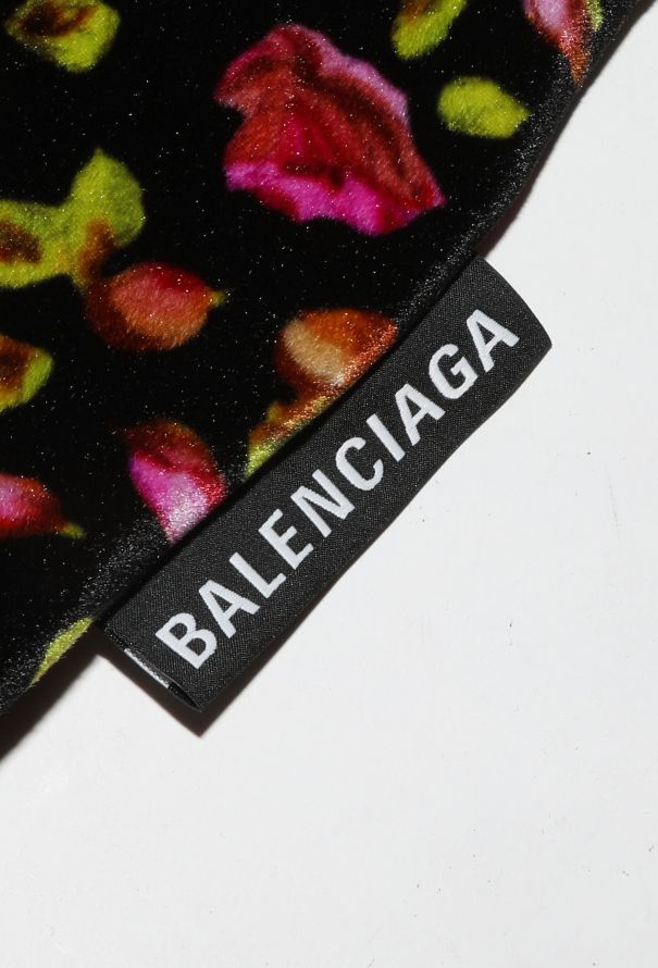 Balenciaga Pre-Fall 2019 Asymmetric Velvet Top - 9