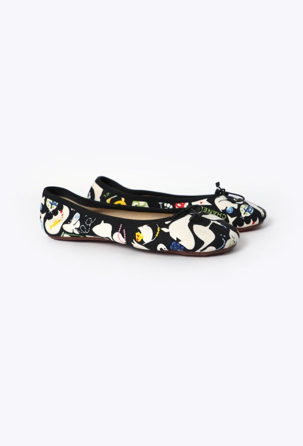 Chanel 2007 Printed Ballerina Flats - 3