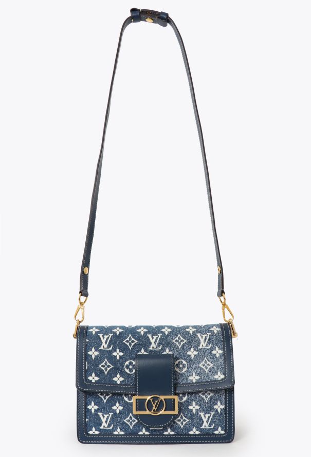 Louis Vuitton 2022 Denim Dauphine MM Bag - 2