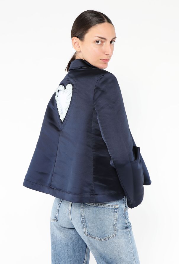 Comme des Garçons Heart Cut-out Jacket - 1