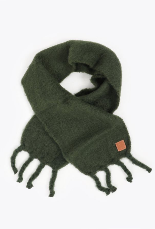 Loewe 2023 Anagram Mohair Scarf - 1