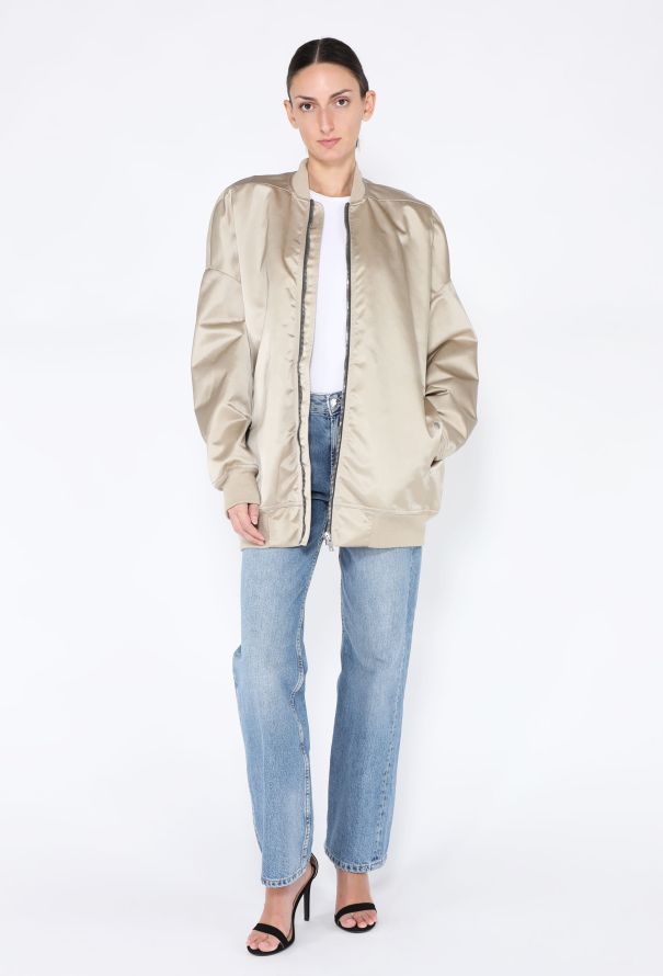Rick Owens 2022 Jumbo Peter Flight Jacket - 1