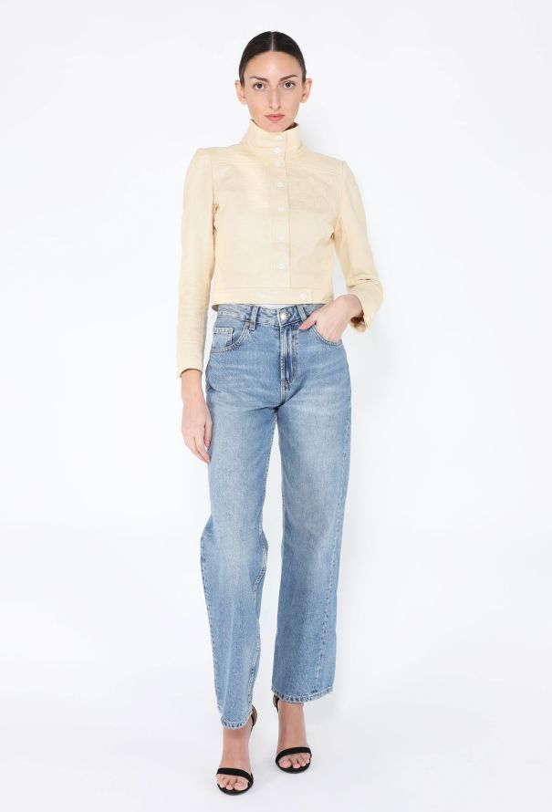 Courrèges Vintage Mod Vinyl Jacket - 2