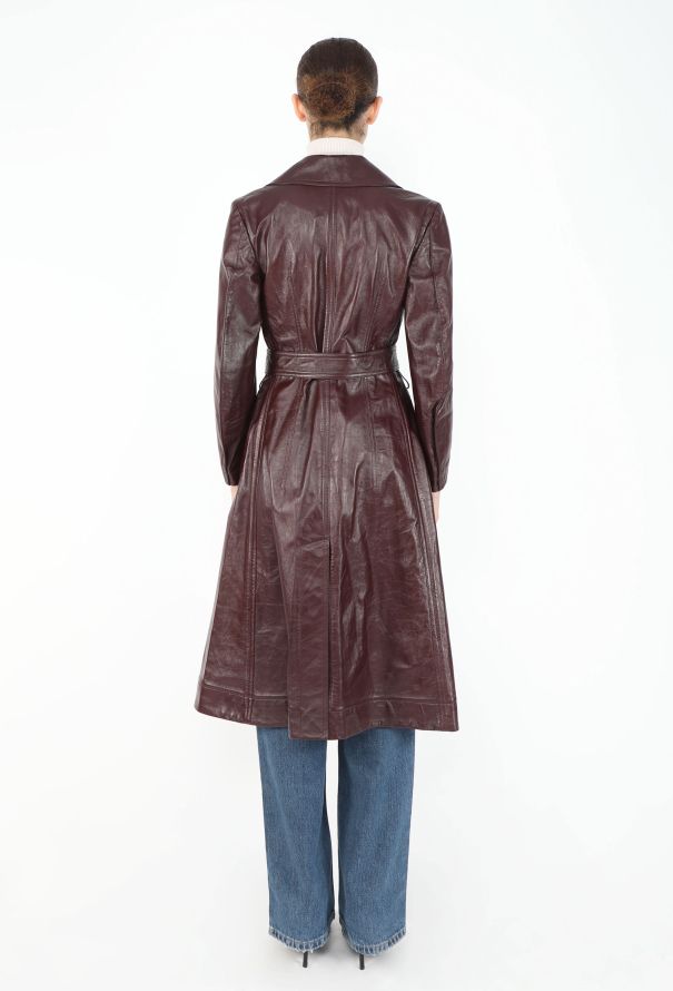 Bottega Veneta Lambskin Belted Trench, F/W 2022 - 6