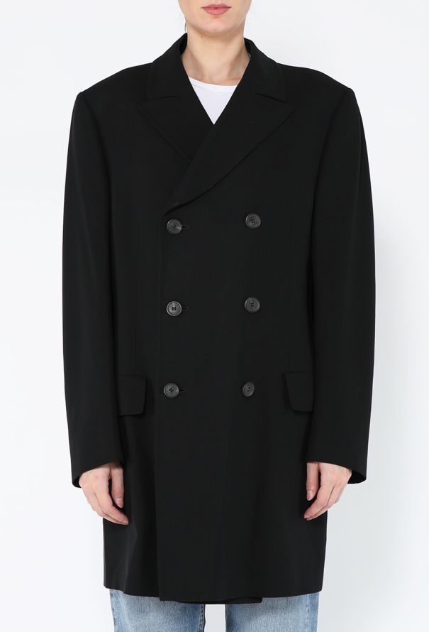 Gucci '90s Tailored Wool Peacoat - 3