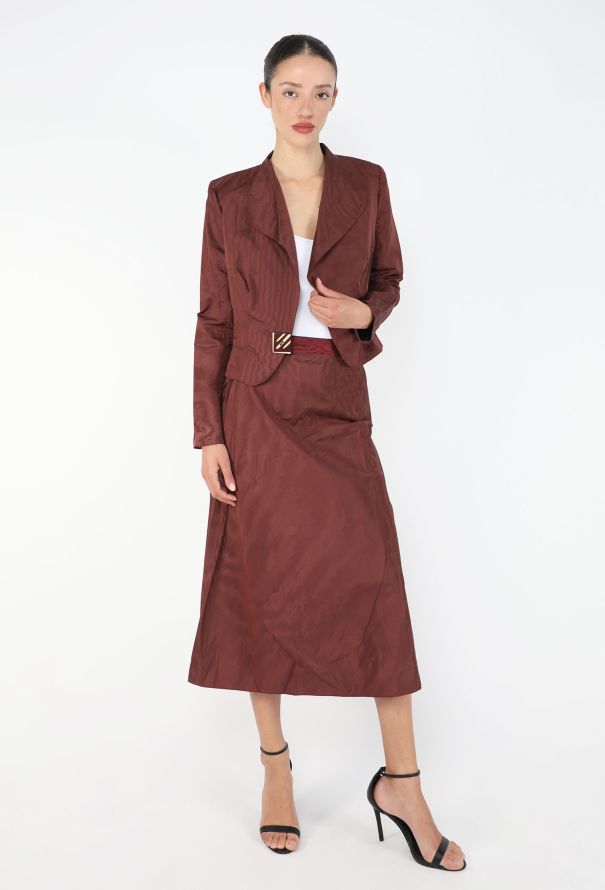 Chloé S/S 2001 Silk Skirt Ensemble - 6