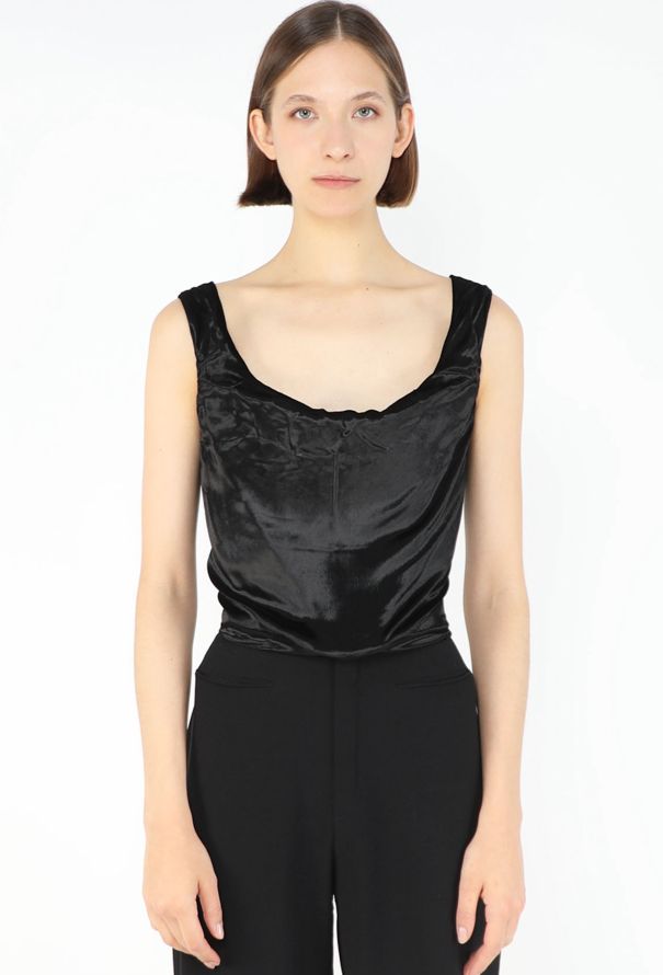 Vivienne Westwood 'Café Society' Velvet Corset, S/S 1994 - 1