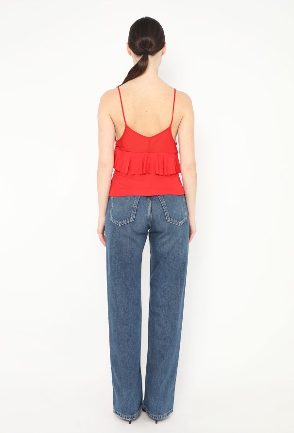 Saint Laurent 2004 Ruffled Camisole Top - 3 Saint Laurent 2004 Ruffled Camisole Top - 3