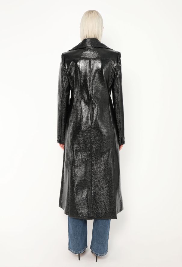 Courrèges 2024 Vinyl Buckle Trench Coat - 6 Courrèges 2024 Vinyl Buckle Trench Coat - 6