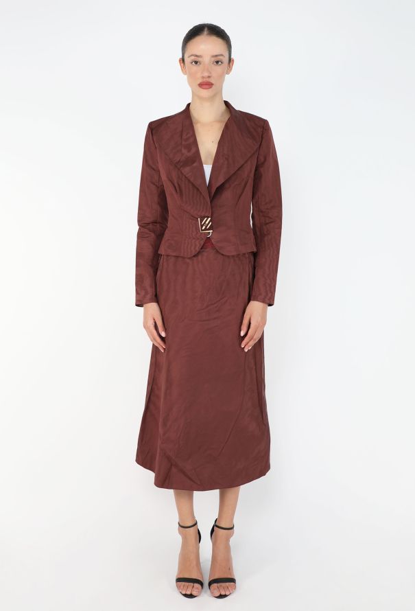 Chloé S/S 2001 Silk Skirt Ensemble - 1