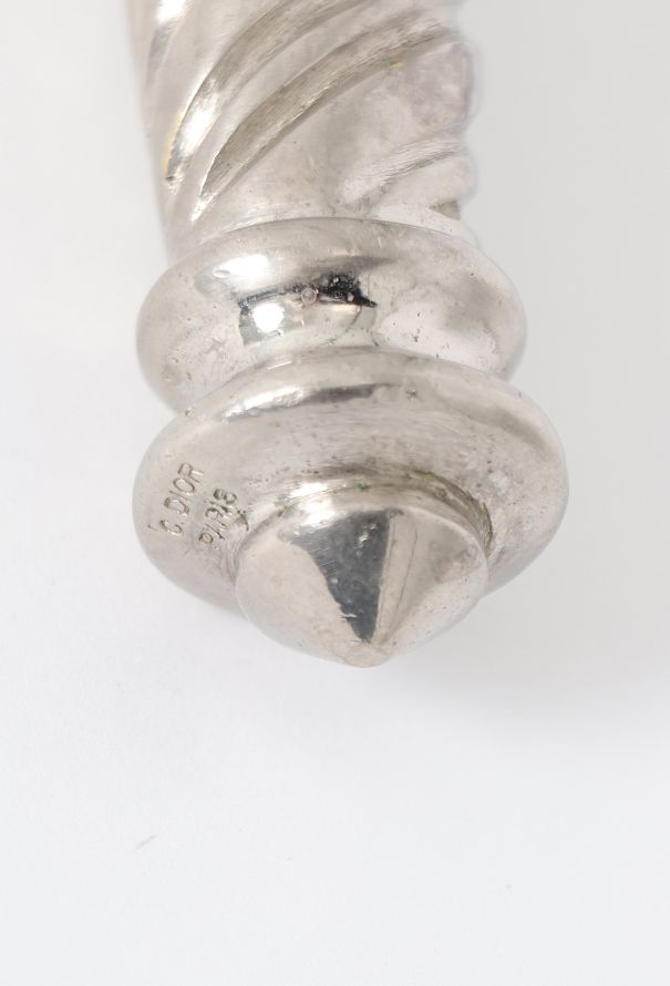 Dior '70s Silver Twisted Bottle Opener - 3 Dior '70s Silver Twisted Bottle Opener - 3