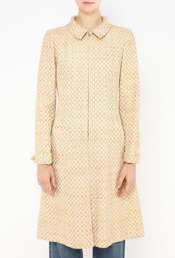 Chanel 2001 Tweed A-Line Coat - 5