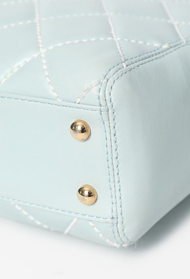 Chanel Vintage Medium Surpiqué Tote Bag - 7