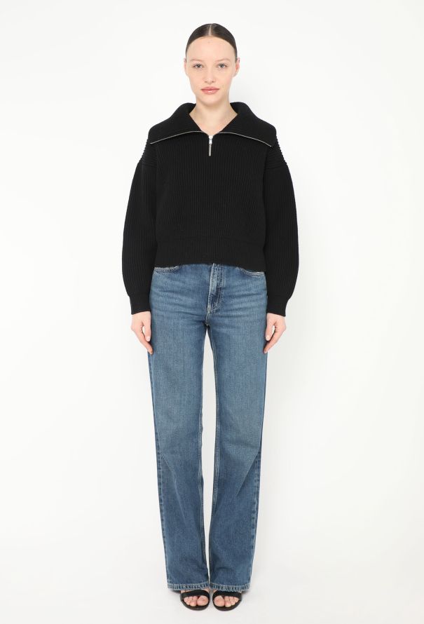 Alaïa F/W 2021 Ribbed Zipper Sweater - 3