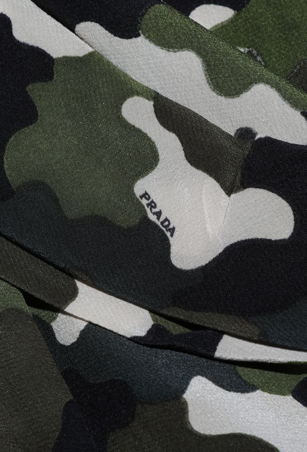 Prada Pre-Fall 2010 Draped Camo Dress - 7 Prada Pre-Fall 2010 Draped Camo Dress - 7