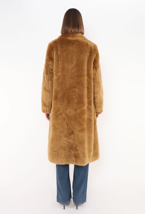 Dries Van Noten F/W 2017 Faux Shearling Coat - 5