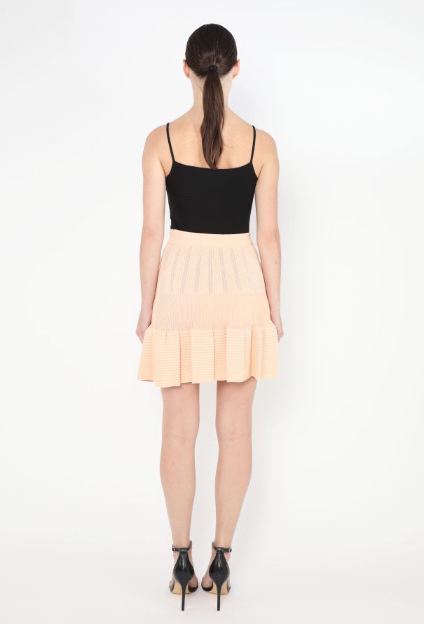 Alaïa Early '90s Fluted Knit Skirt - 6