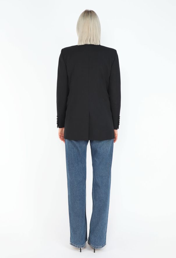 Saint Laurent S/S 2013 Classic Smoking Blazer - 5