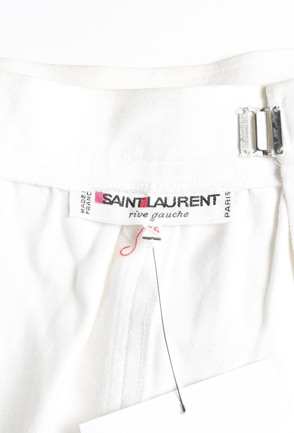 Saint Laurent S/S 1979 Cotton Pocket Skirt - 6 Saint Laurent S/S 1979 Cotton Pocket Skirt - 6