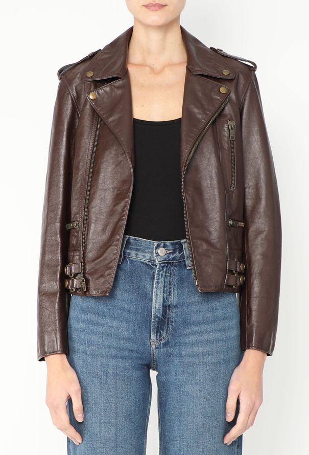 Céline 2019 Leather Biker Jacket - 6 Céline 2019 Leather Biker Jacket - 6