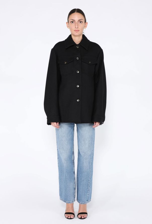 Dries Van Noten 2021 Wool Flap-Pocket Jacket - 3
