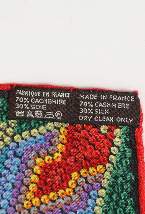 Hermès 2015 'L'Arbre du Vent' 140cm Cashmere Shawl - 7