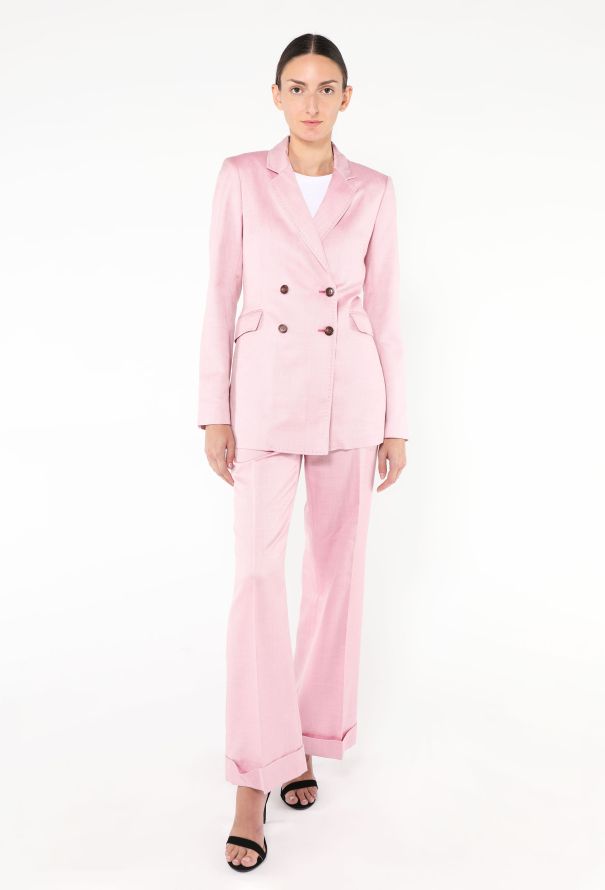 Gabriela Hearst S/S 2019 Angela Linen Suit - 4