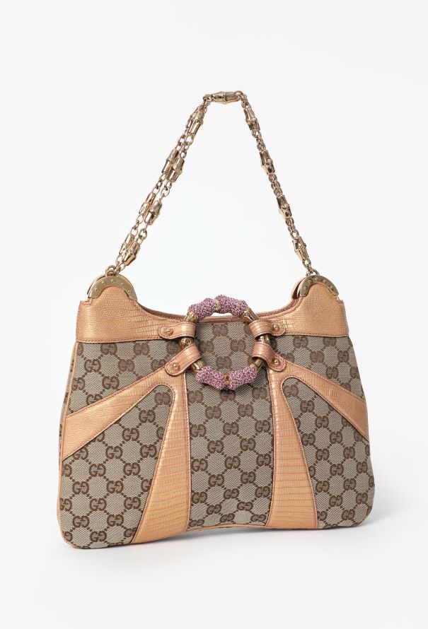Gucci Tom Ford 2004 Niloticus Bamboo Bag - 2