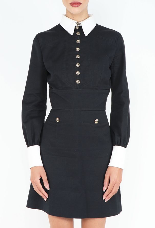 Saint Laurent Twill Cargo Mini Dress - 3