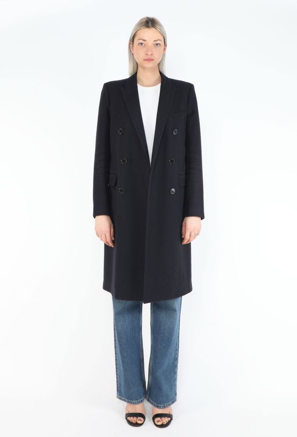 Saint Laurent S/S 2013 Double-Breasted Coat - 3