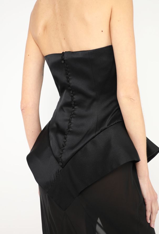 John Galliano HIGHLY COLLECTOR S/S 1995 'Pin-Up' Basque Gown - 4