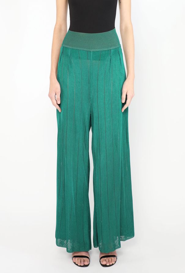 Alaïa S/S 1990 Ribbed Palazzo Pants - 4 Alaïa S/S 1990 Ribbed Palazzo Pants - 4