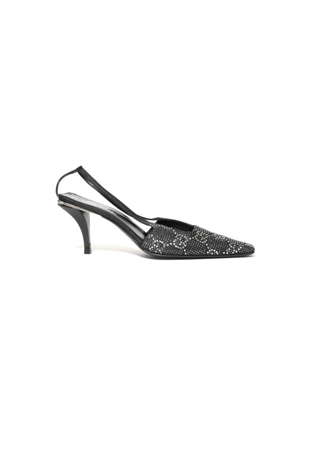MIDGE BLACK Rhinestone Bow Heels | Women's Heels – Betsey Johnson