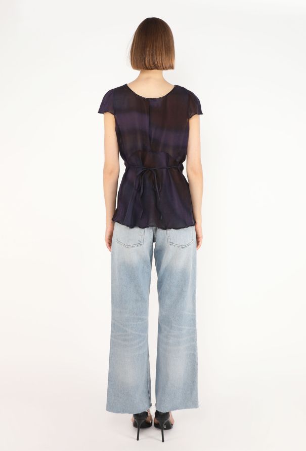 Prada Beaded Chiffon Blouse, F/W 1997 - 6