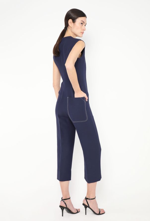 Céline S/S 2015 Contrast Stitch Jumpsuit - 1