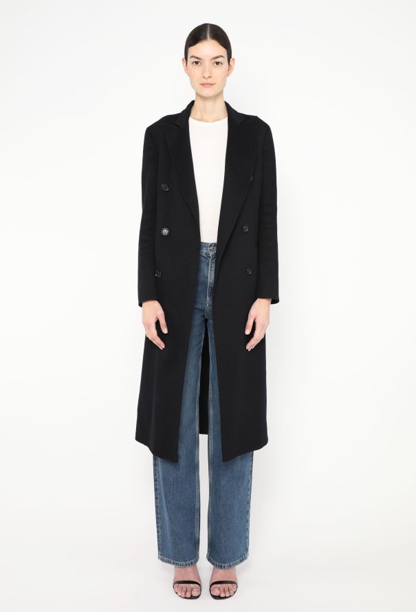 Céline Double-Breasted Cashmere Coat - 2