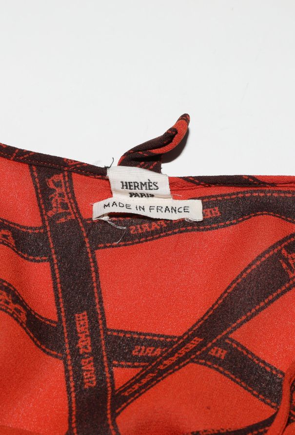 Hermès F/W 2004 Bolducs Silk Blouse - 8 Hermès F/W 2004 Bolducs Silk Blouse - 8