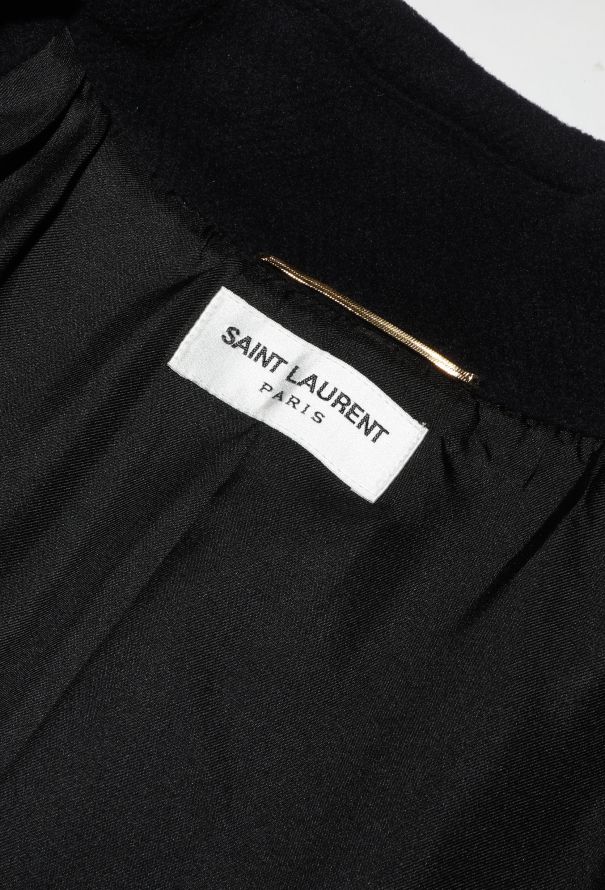 Saint Laurent F/W 2022 Oversized Chevron Peacoat - 7