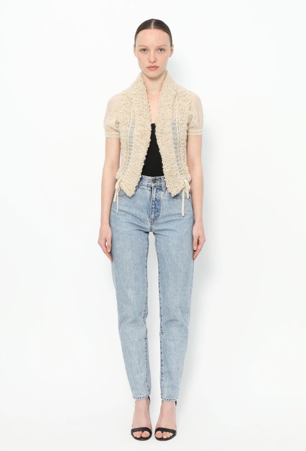 Alaïa F/W 2008 Iridescent Ruched Top - 4