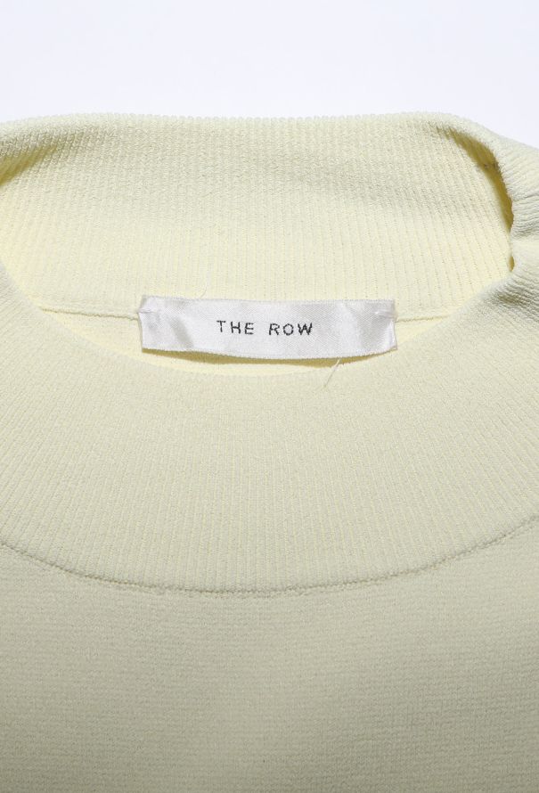 The Row Jersey Mock-Neck Skirt Ensemble - 8