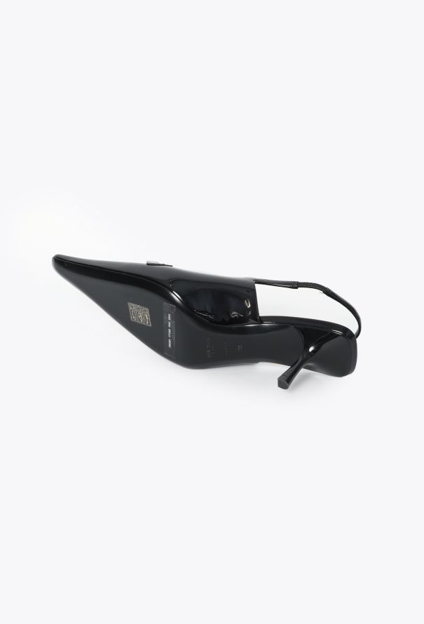 Saint Laurent 2024 Carine Slingback Pumps - 5