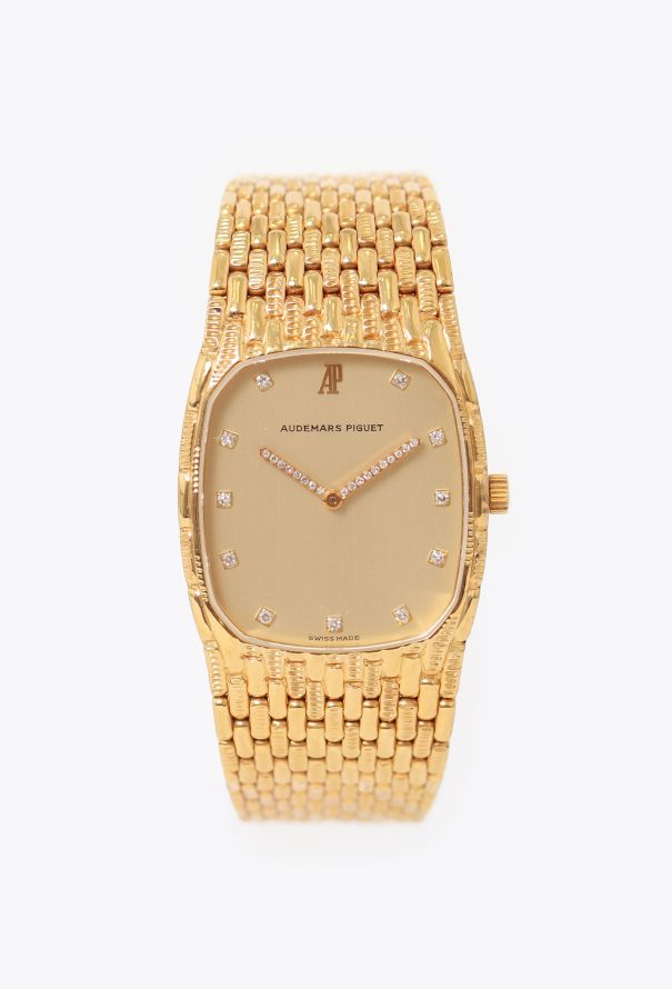 Audemars Piguet Exquisite 1970s 18k Yellow Gold & Diamond Cobra Watch - 1